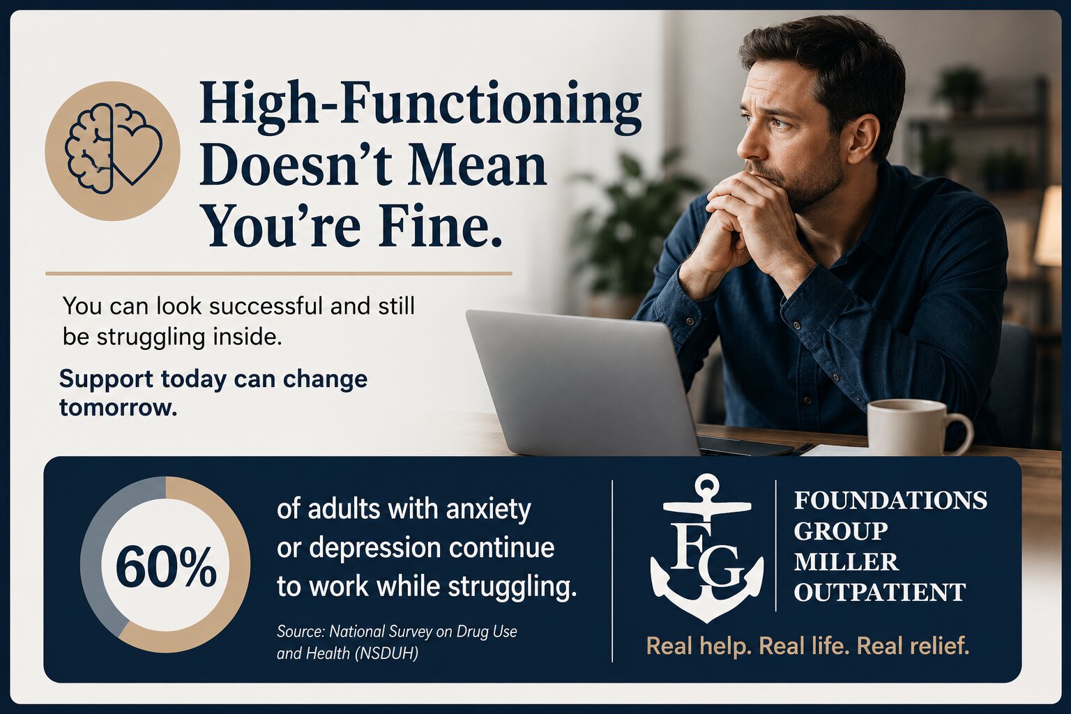 The Hidden Toll of Looking Fine While Falling Apart